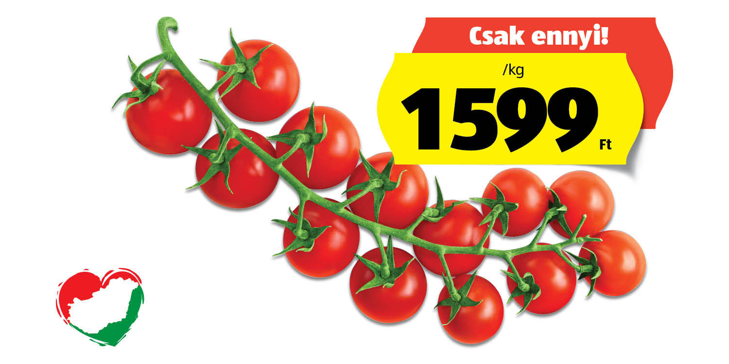 Cherry fürtös koktélparadicsom, /kg