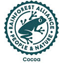 Rainforest Alliance People & Nature Cocoa Seal