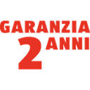 Garanzia 2 anni testo rosso