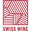 Swiss Wine geometric red and white graphic logo