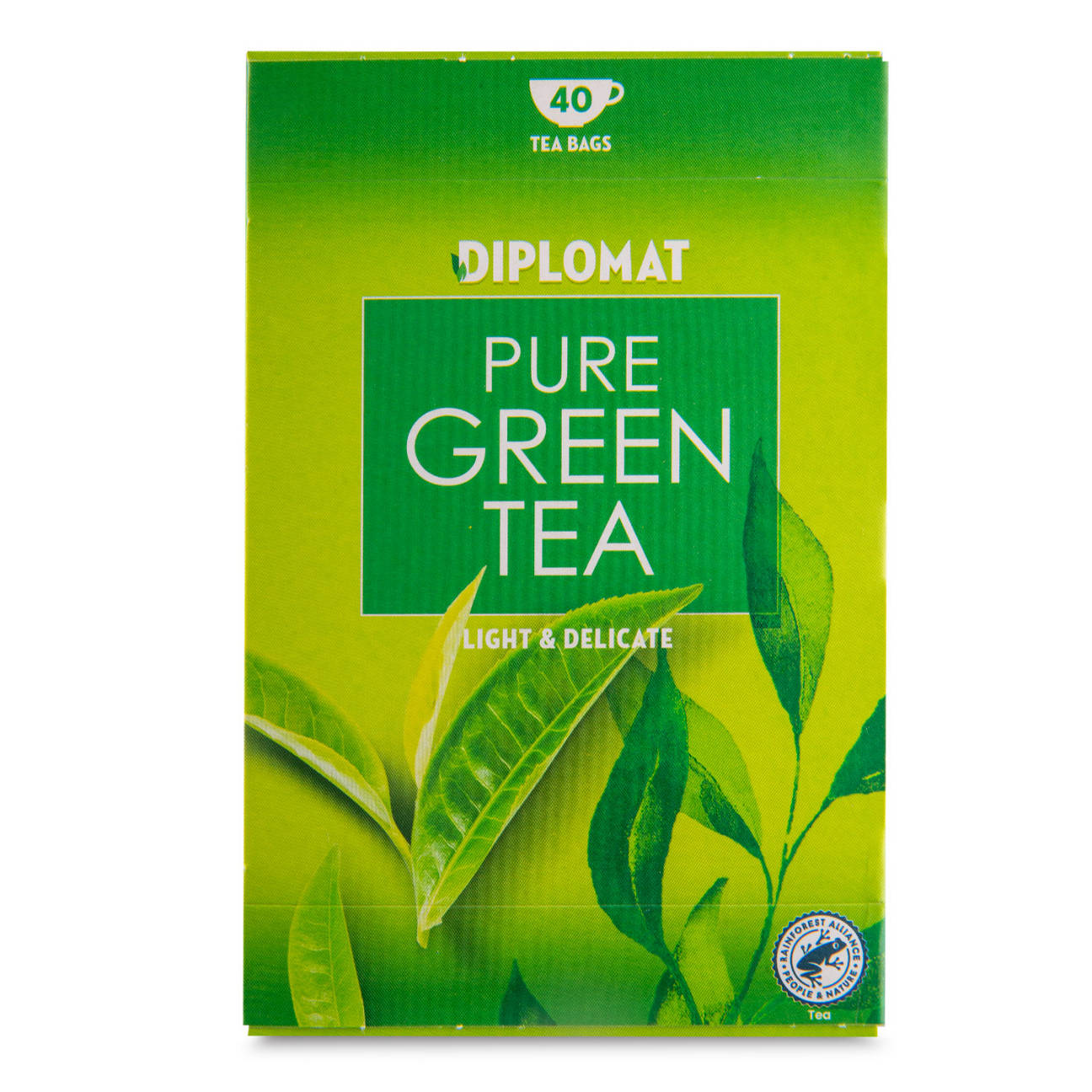 Light & Delicate Pure Green Tea 40 Pack | ALDI IE