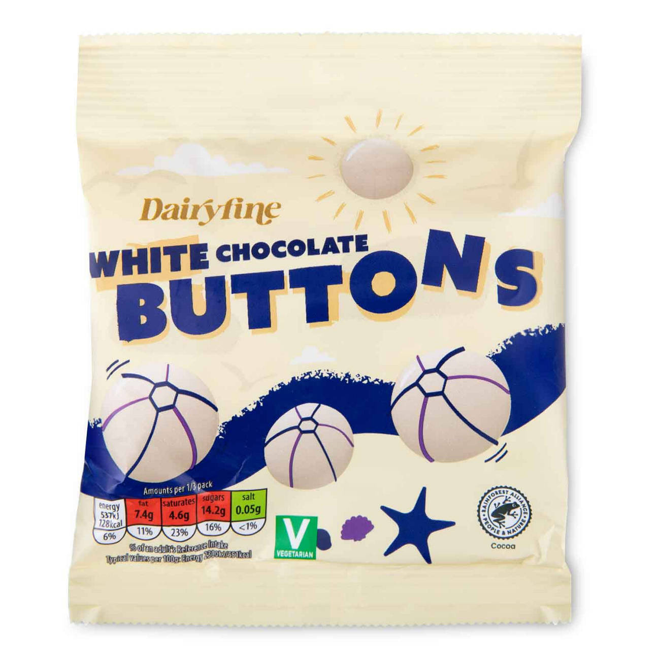 White Chocolate Buttons | ALDI IE