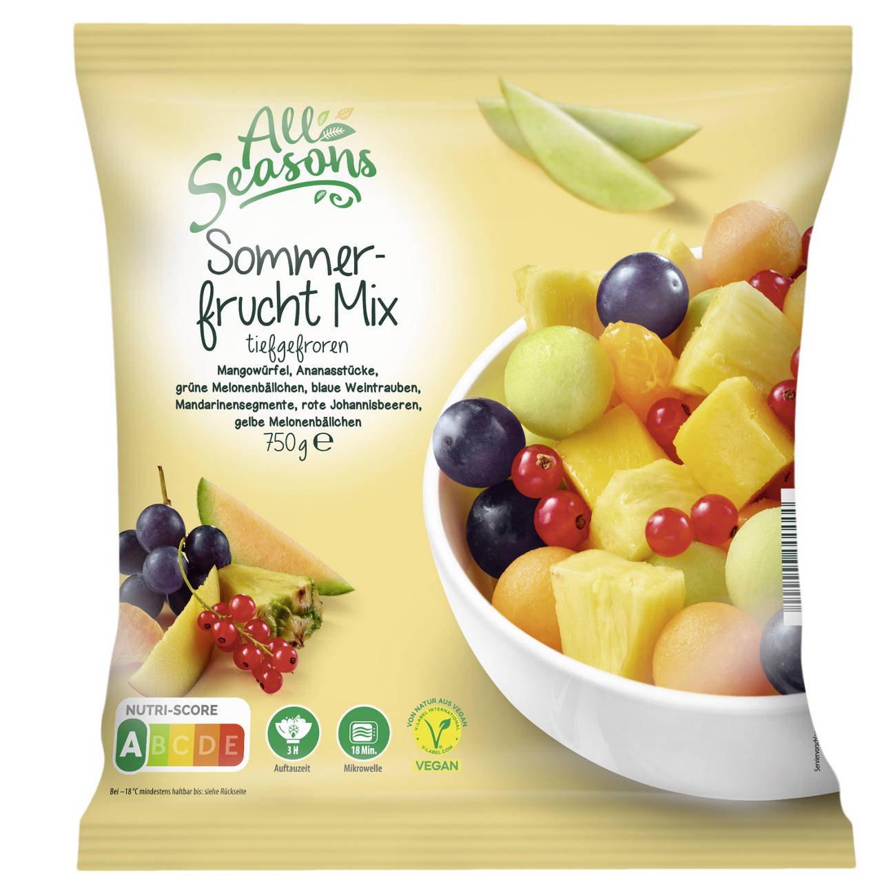 Obst-Sortiment 750 g, Sommerfrucht