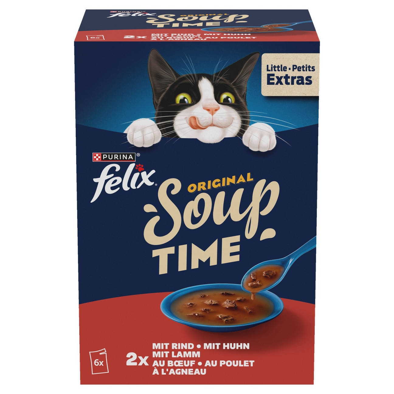 Soups 6 x 48 g, Rind-Huhn-Lamm