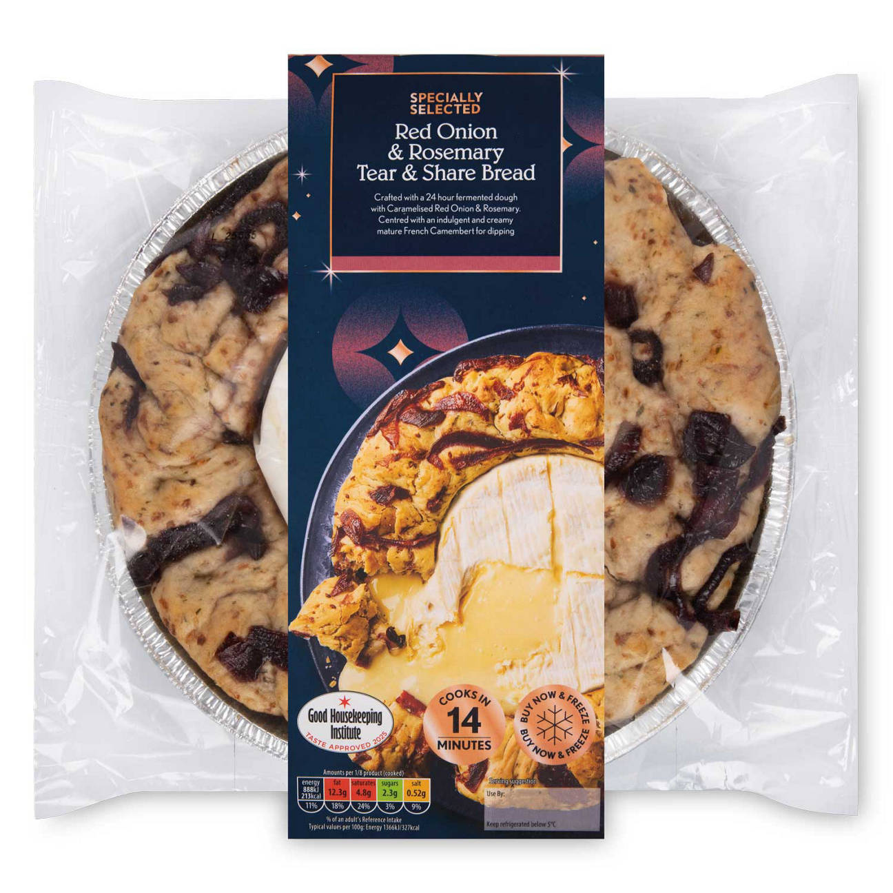 Rosemary & Onion Sharing Bread with Camembert | ALDI UK