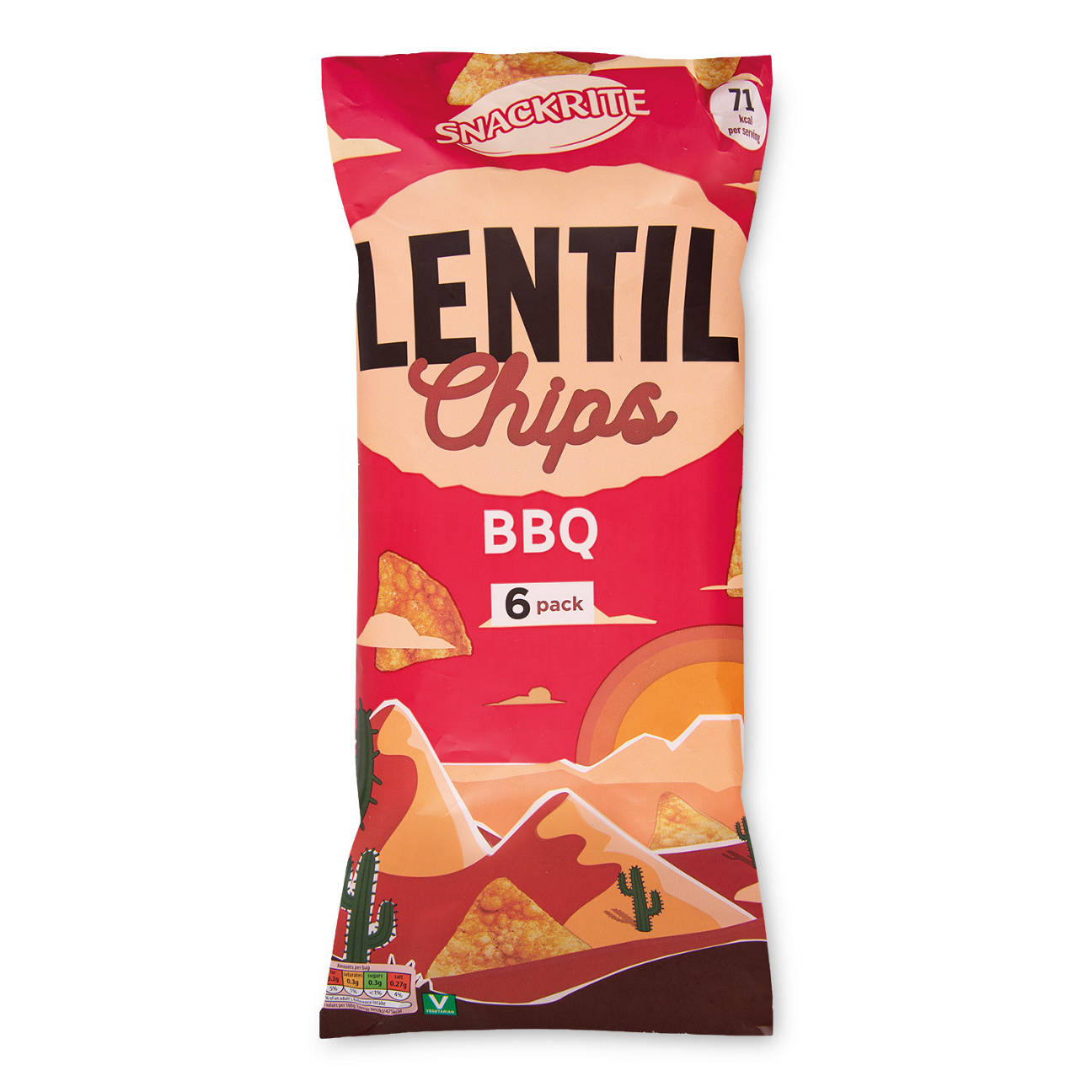 BBQ Lentil Chips 6 Pack | ALDI IE