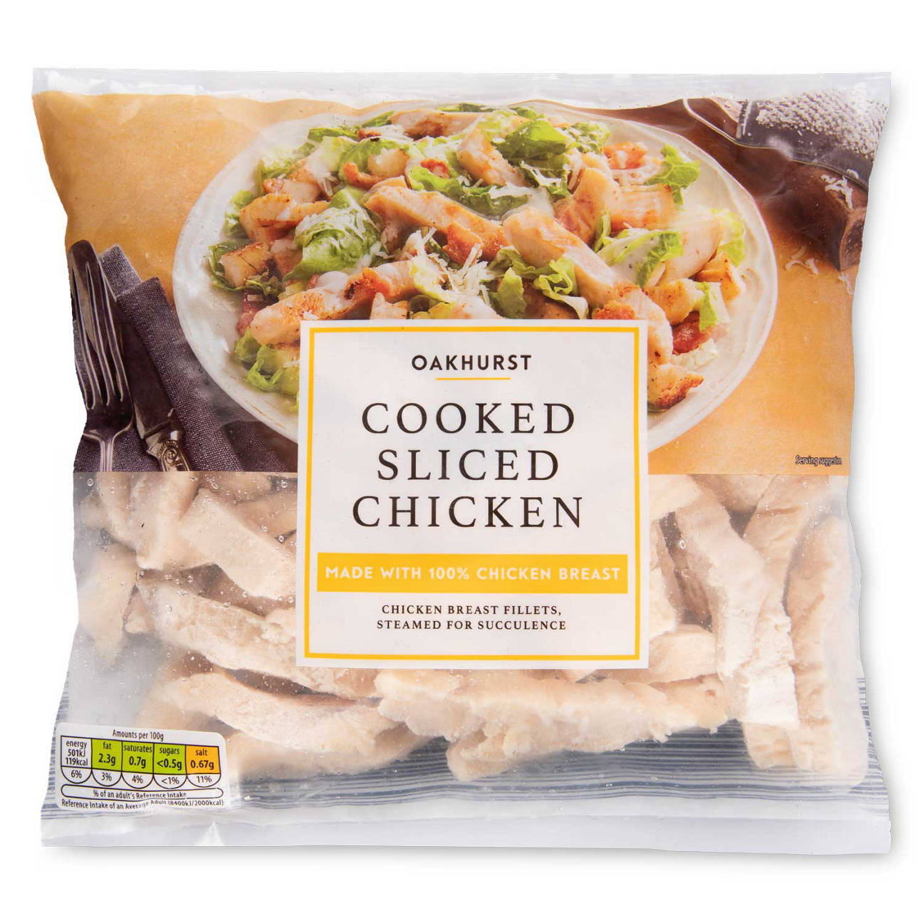 Cooked Sliced Chicken | ALDI IE