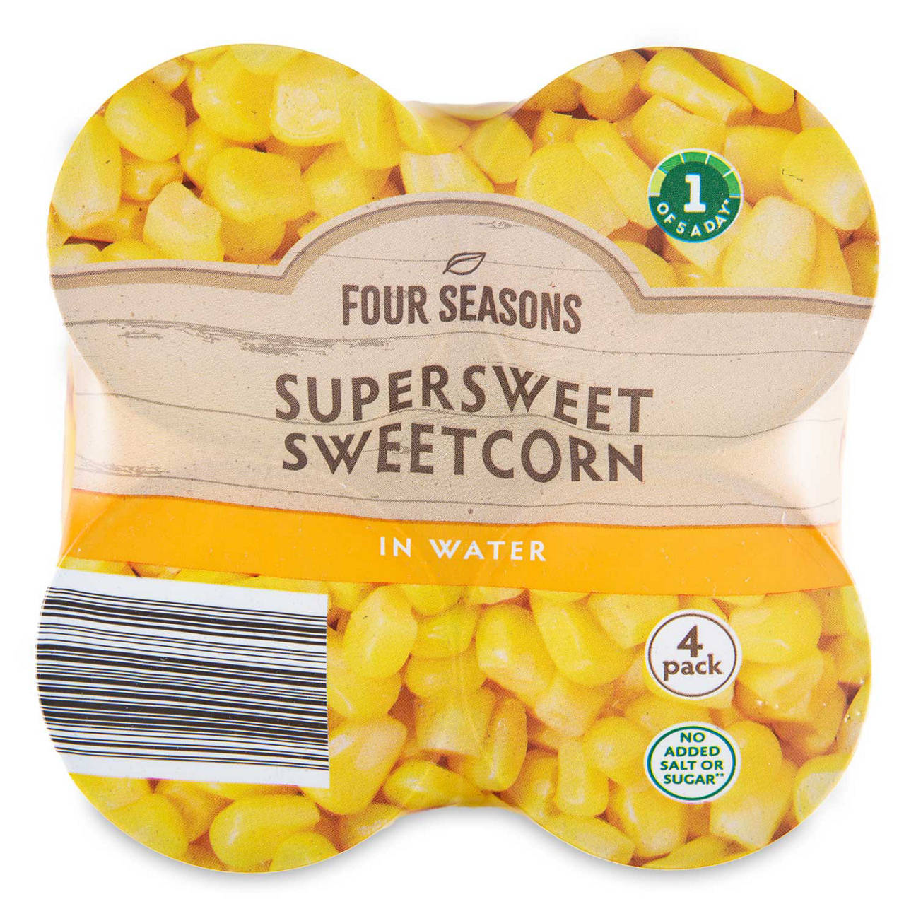 Supersweet Sweetcorn in Water 4 Pack | ALDI IE