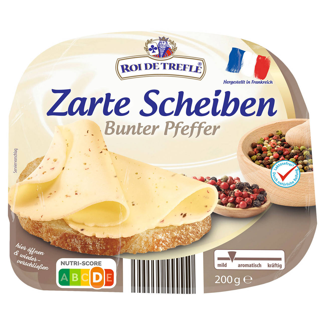 Zarte Scheiben 175 g, Pfeffer