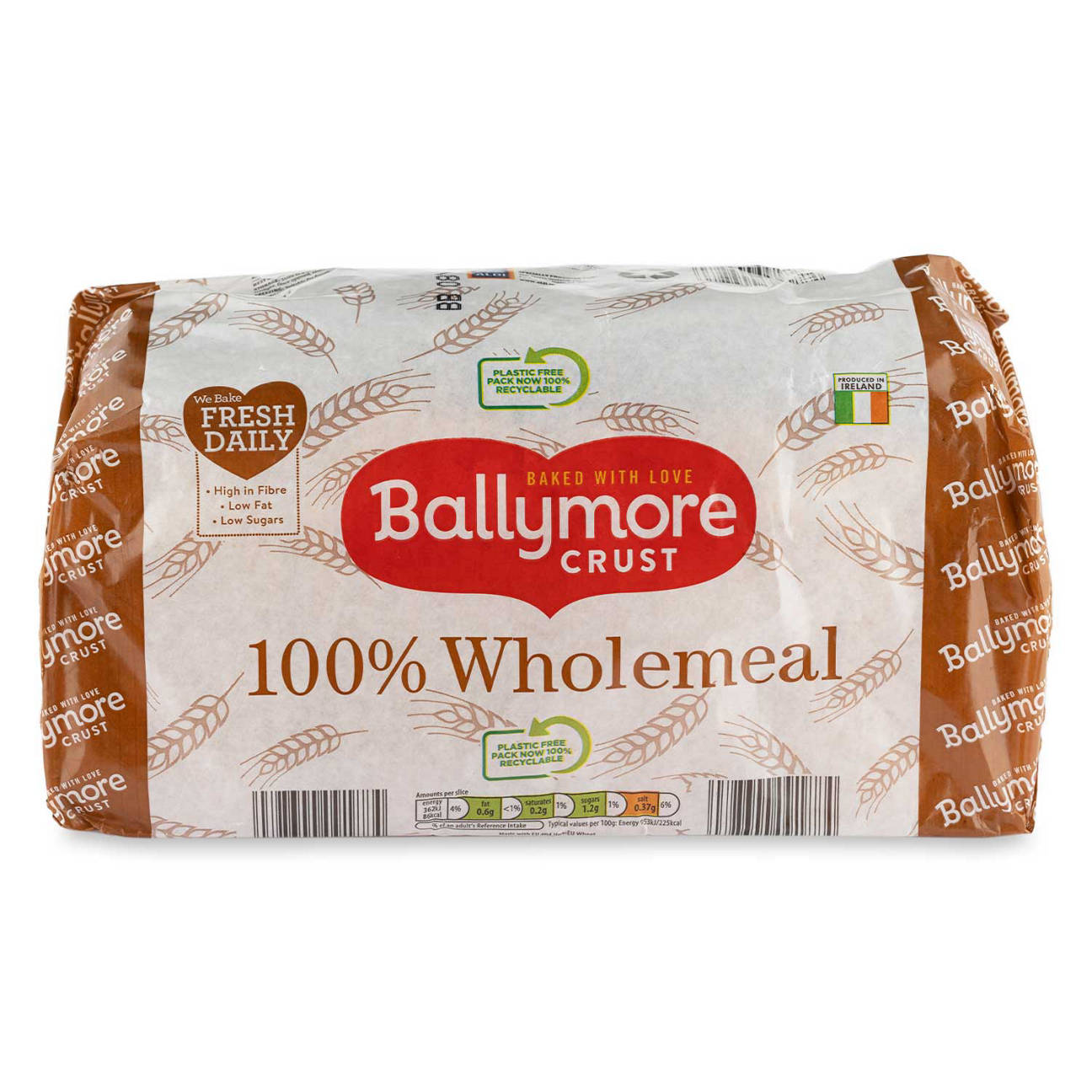 100% Wholemeal Sliced Bread | ALDI IE