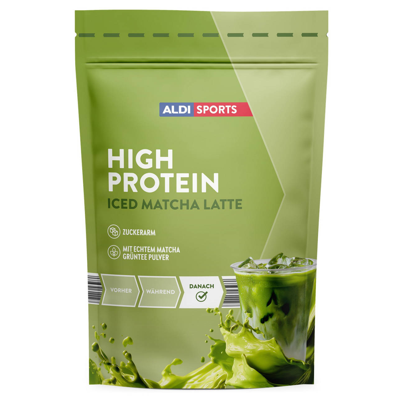 ALDI SPORTS Protein Matcha Latte Proteinpulver