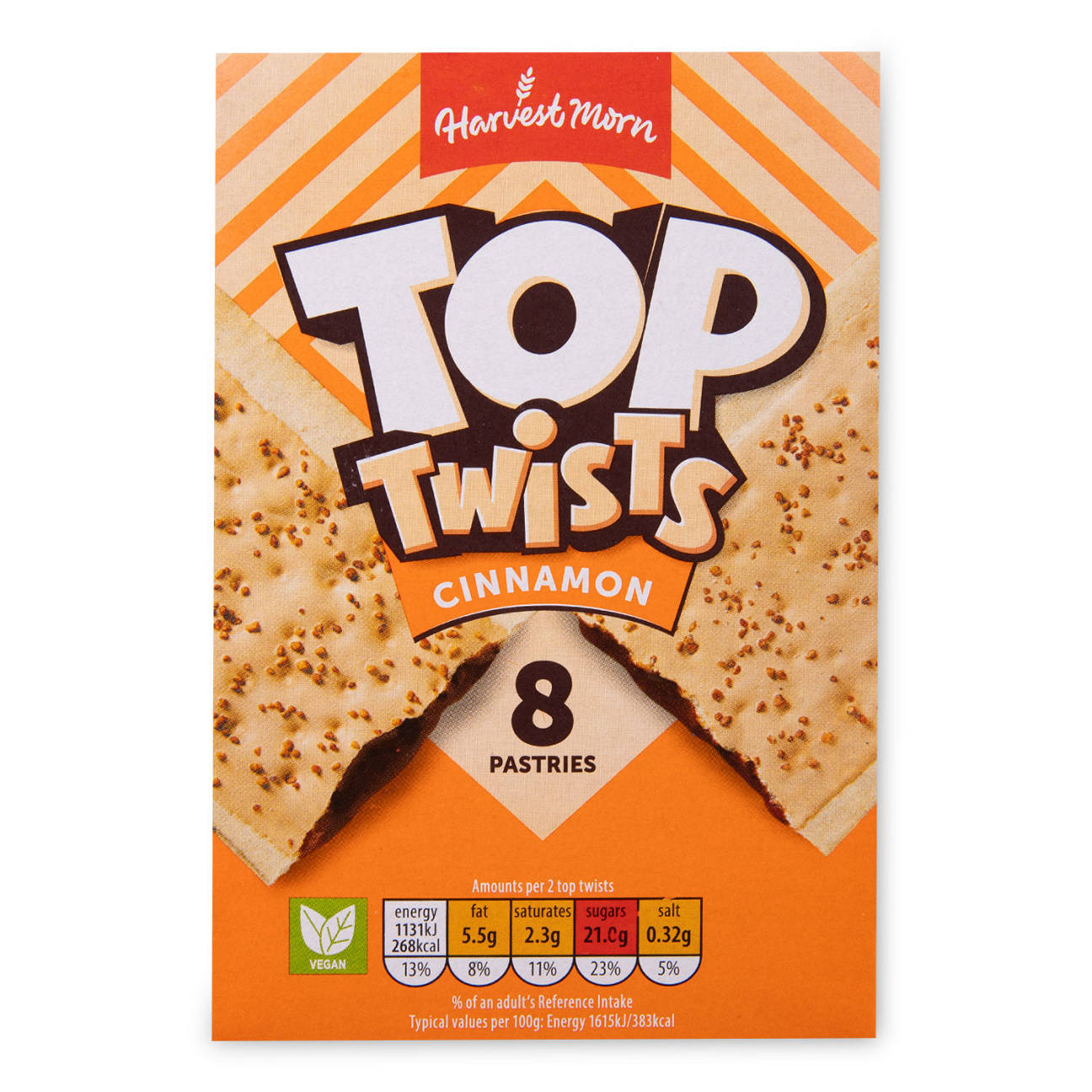Cinnamon Top Twists 4x2 Pack | ALDI UK