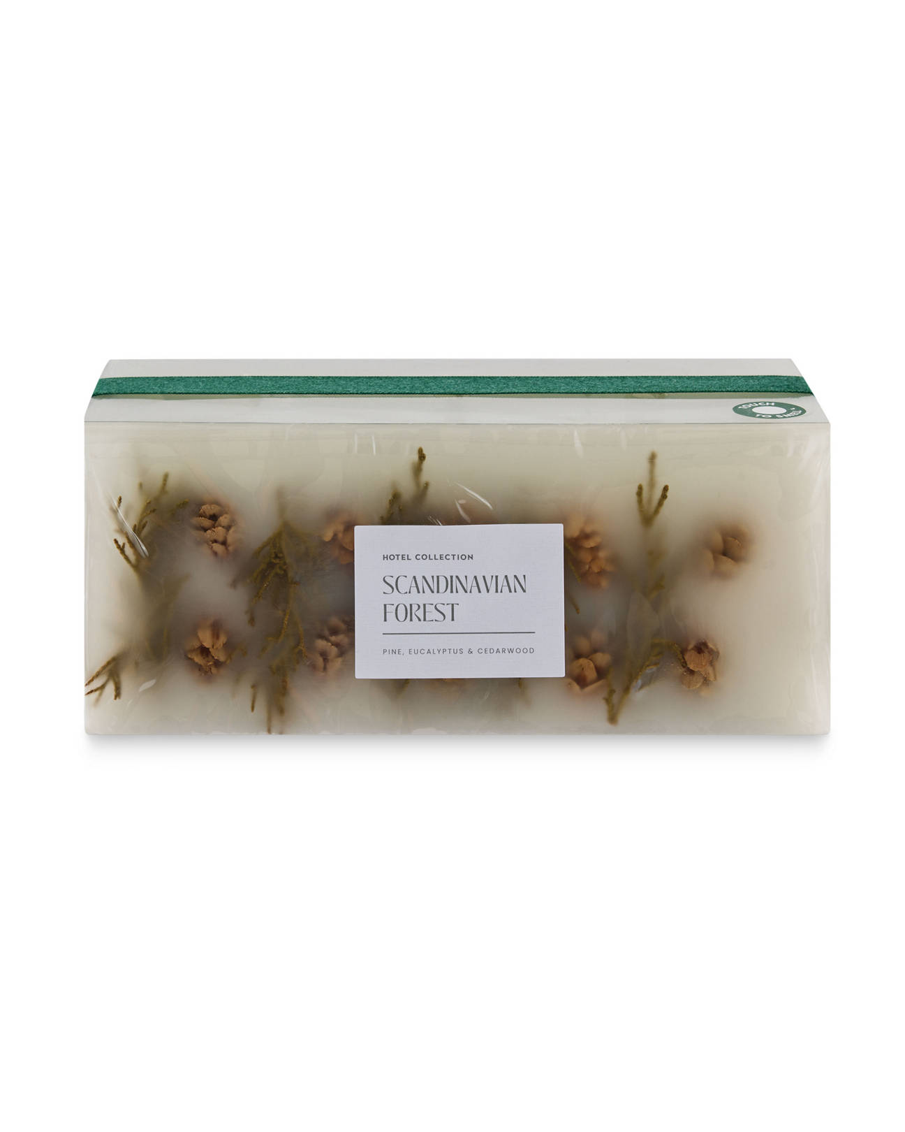 Rectangular Inclusion Candle | ALDI IE
