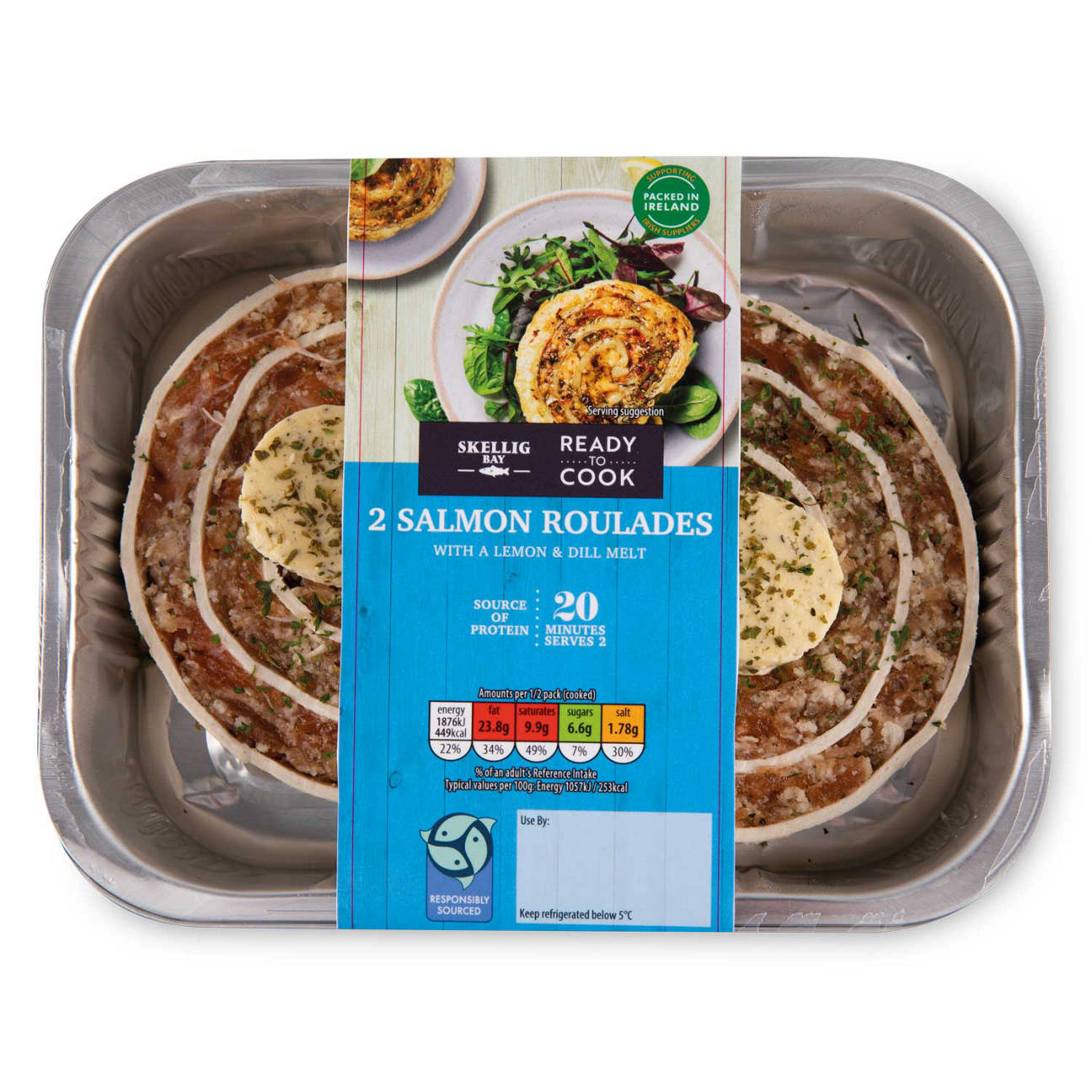 Salmon Roulade with a Lemon & Dill Melt | ALDI IE