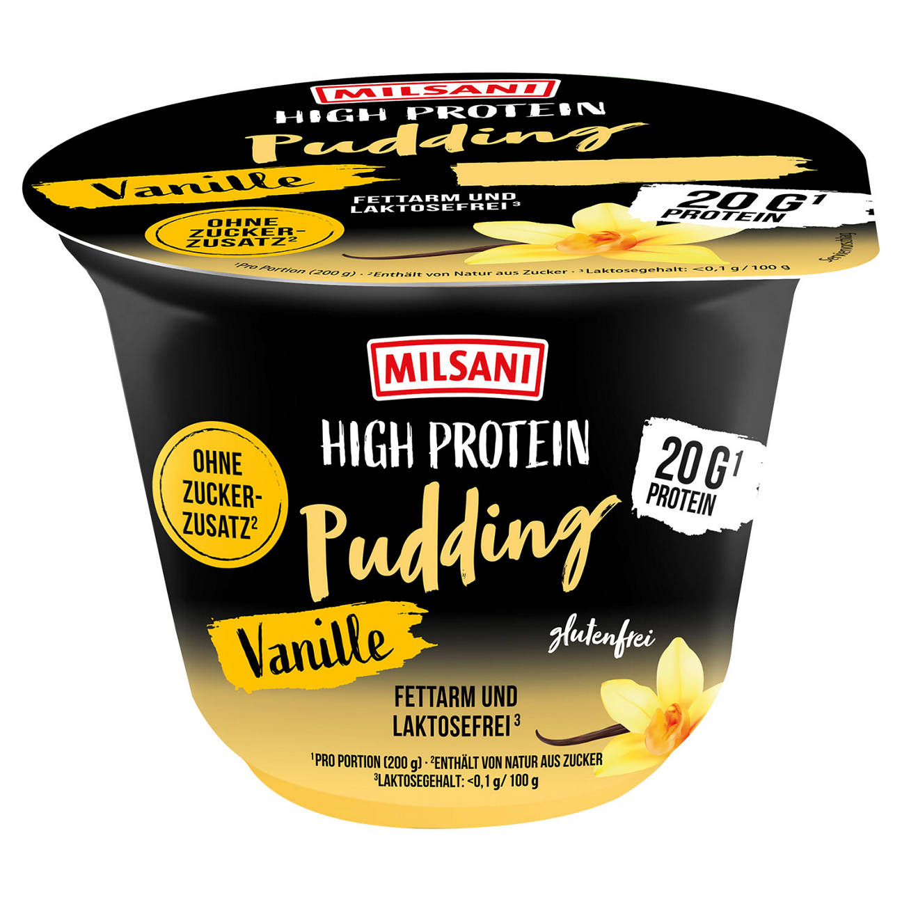 High Protein Pudding 200 g, Vanille