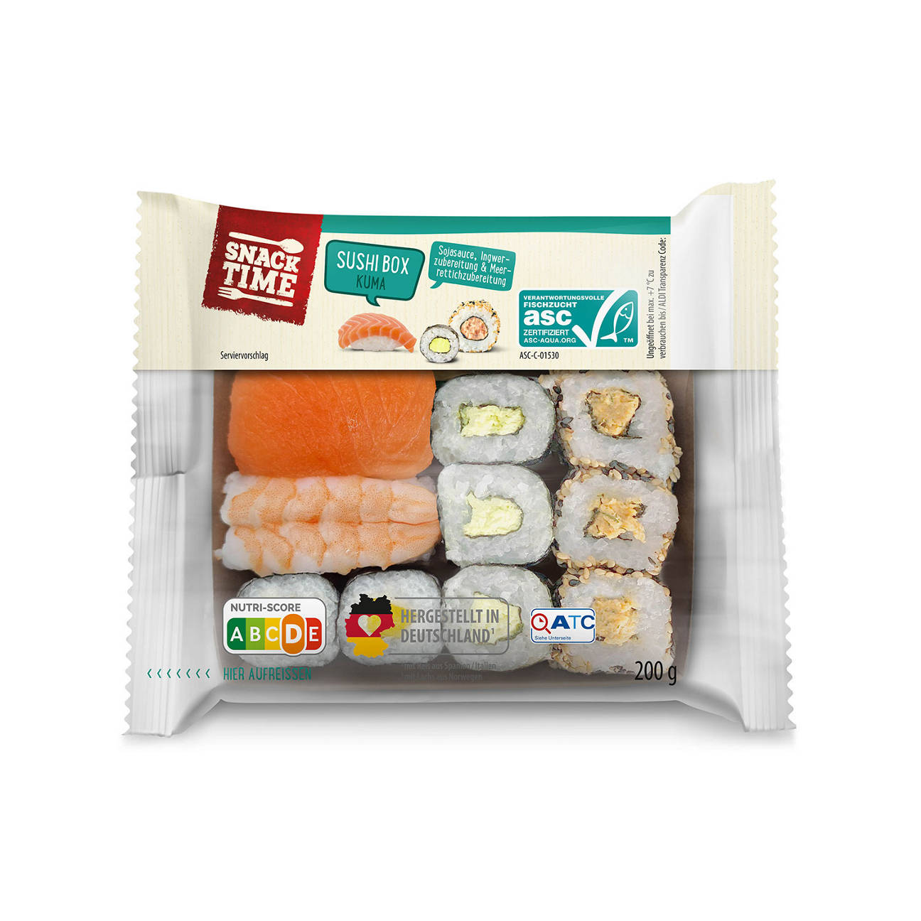 Sushi Box 200 g, Kuma