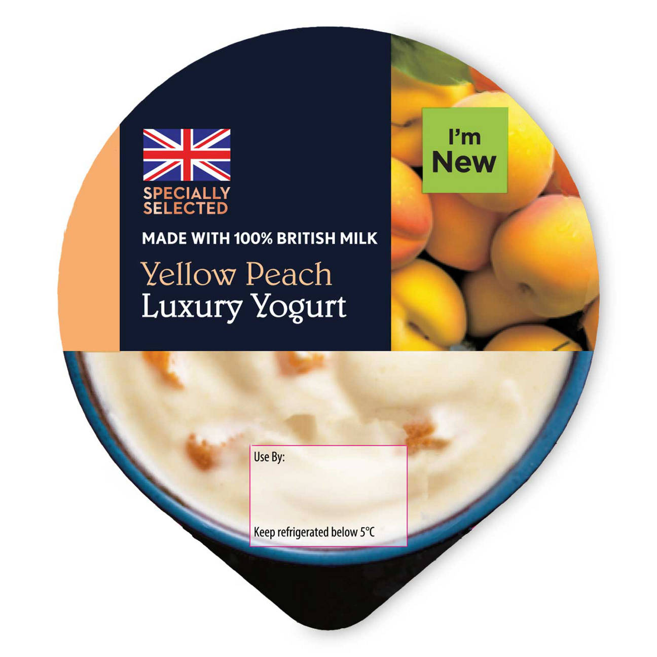Yellow Peach Luxury Yogurt | ALDI UK