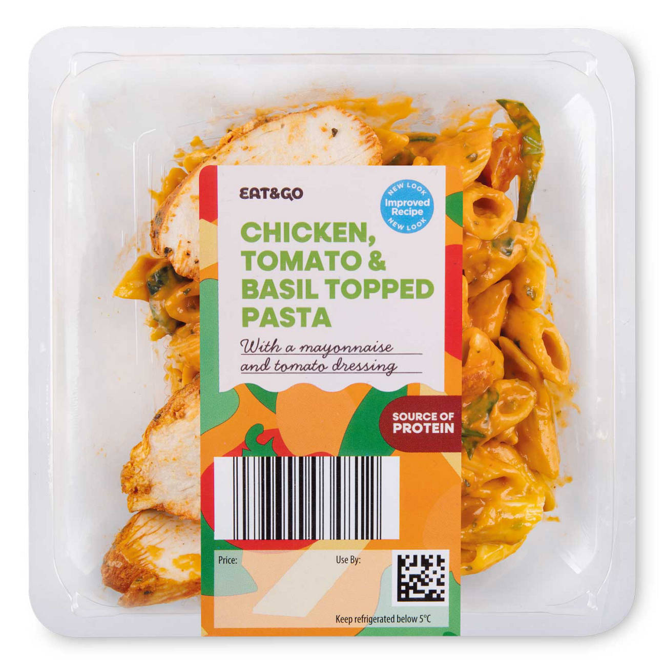 Chicken, Tomato & Basil Topped Pasta | ALDI UK