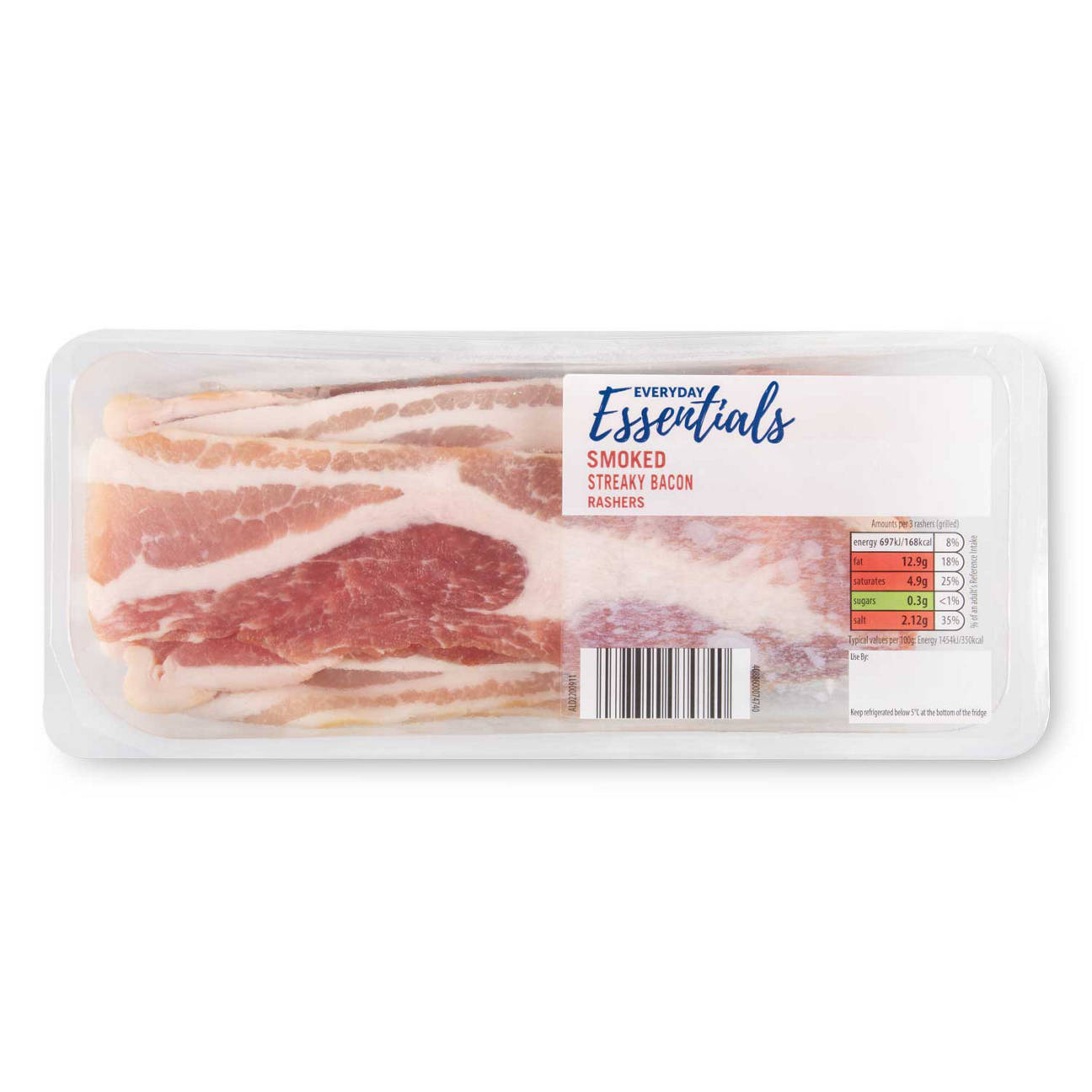 Smoked Streaky Bacon Rashers 12 Pack* | ALDI UK