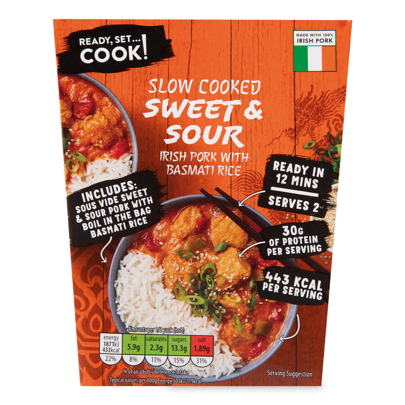 Sweet & Sour Pork Meal Kit | ALDI IE
