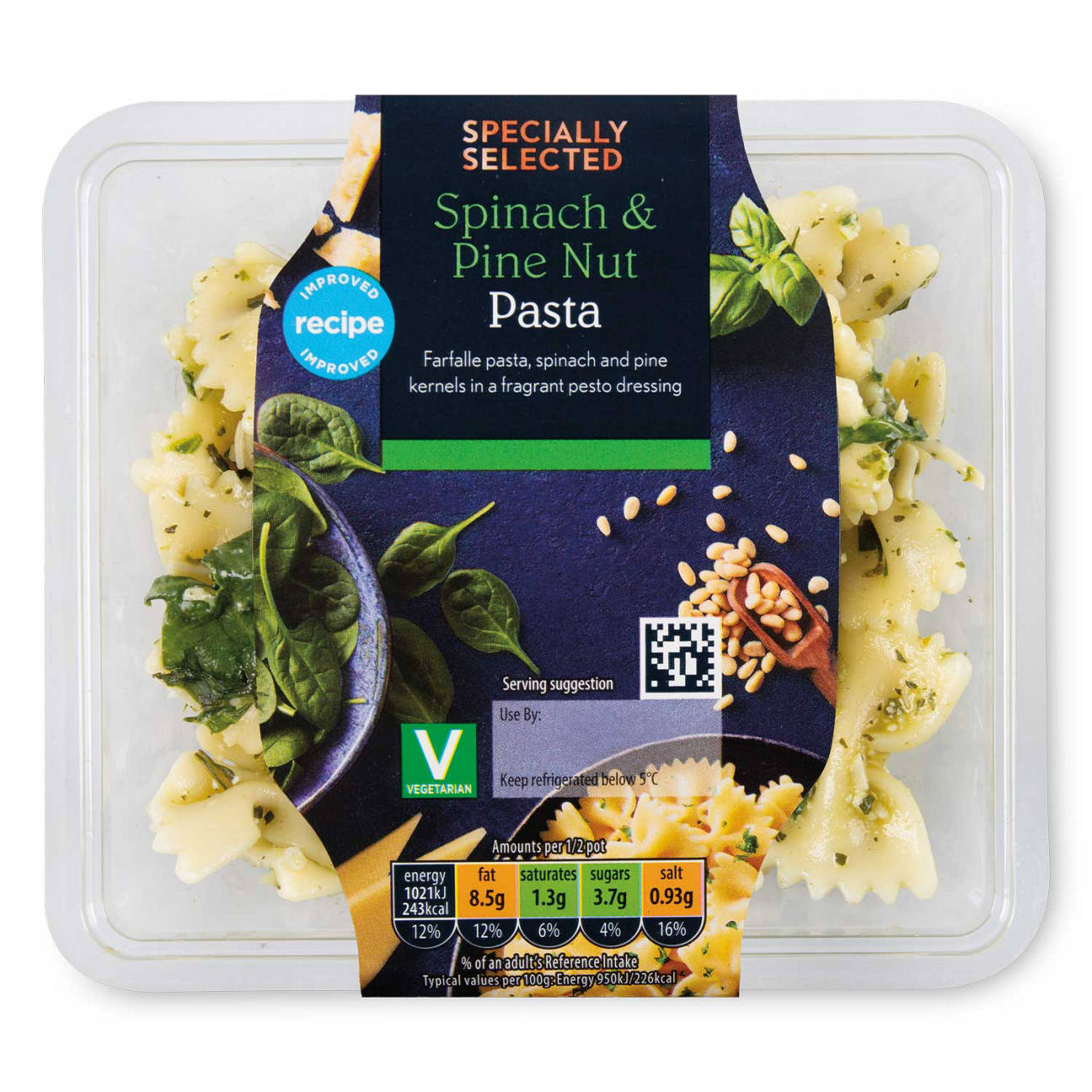 Spinach & Pine Nut Pasta | ALDI UK
