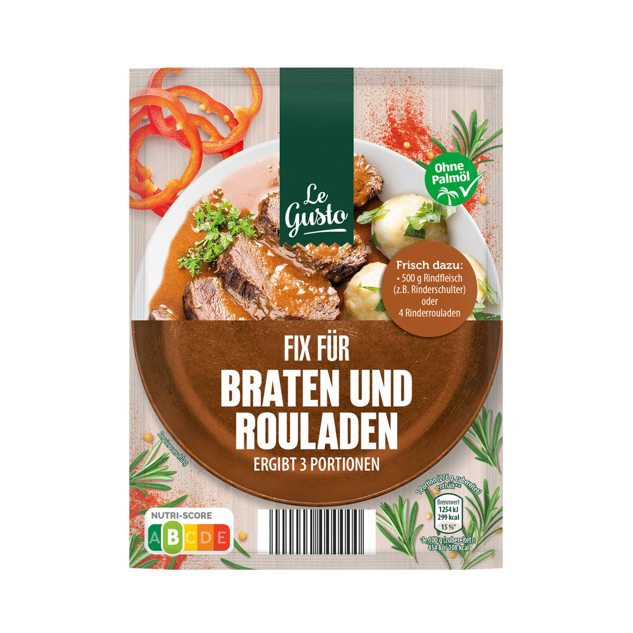 Fix Mix 35 g, Bratenroulade