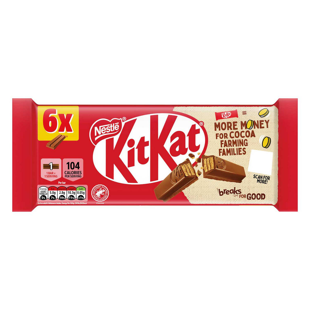 Kit Kat 2 Finger Milk Chocolate Multipack | ALDI IE