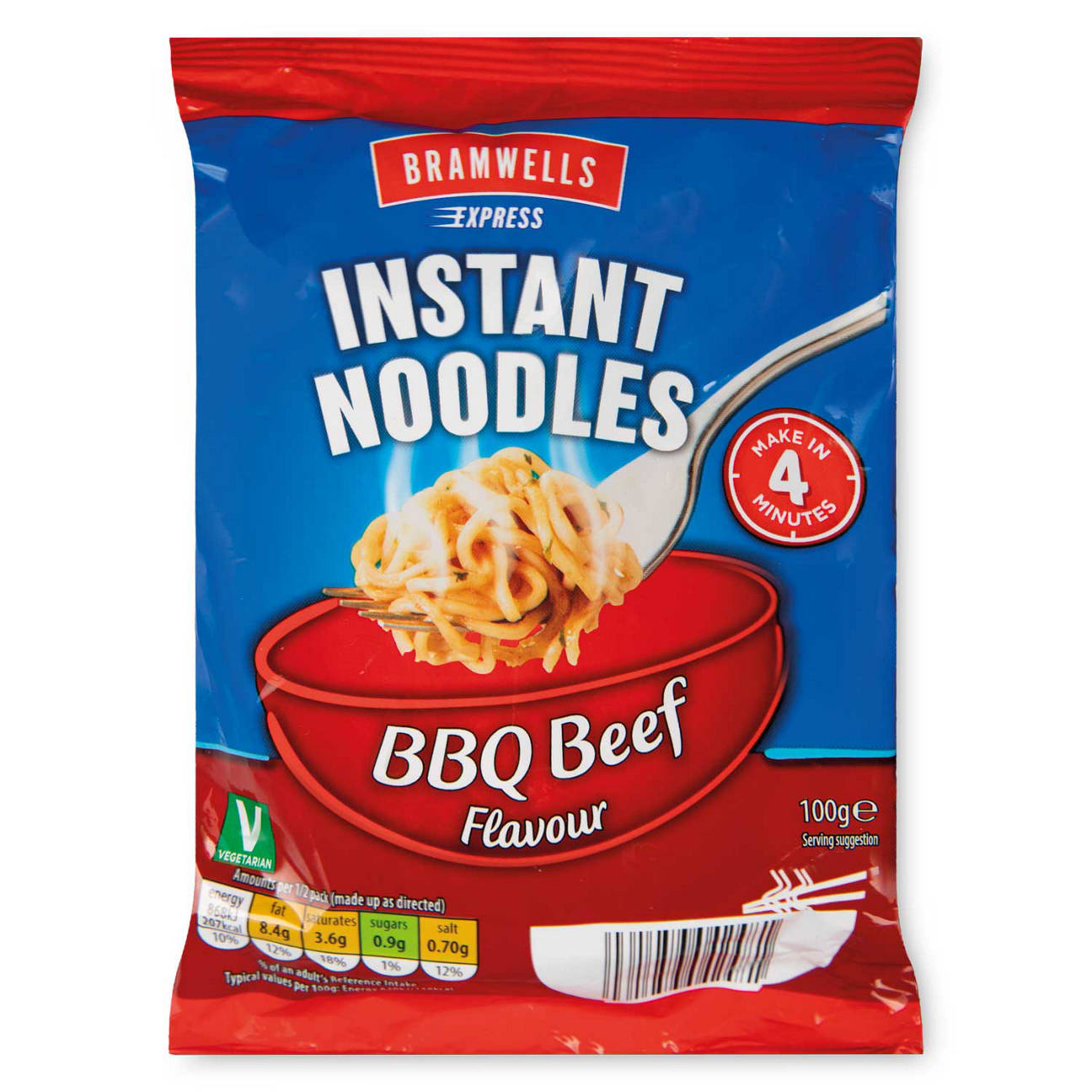 BBQ Beef Flavour Instant Noodles | ALDI UK