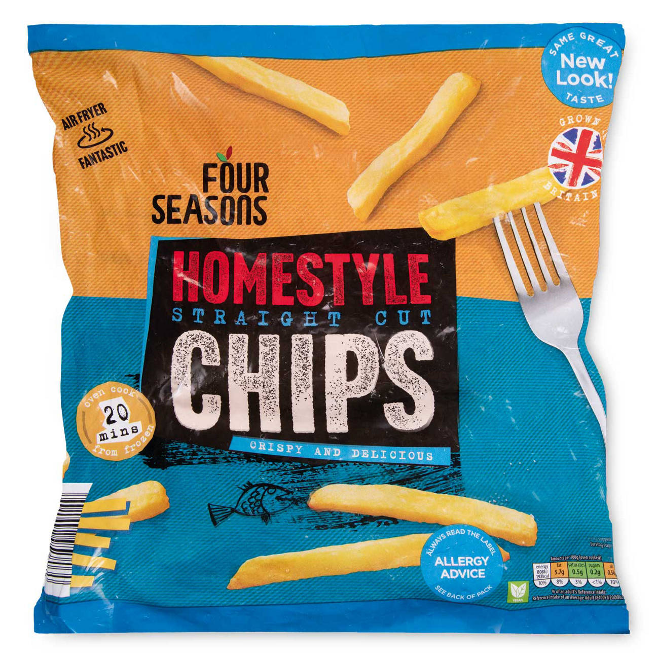 Homestyle Straight Cut Chips | ALDI IE