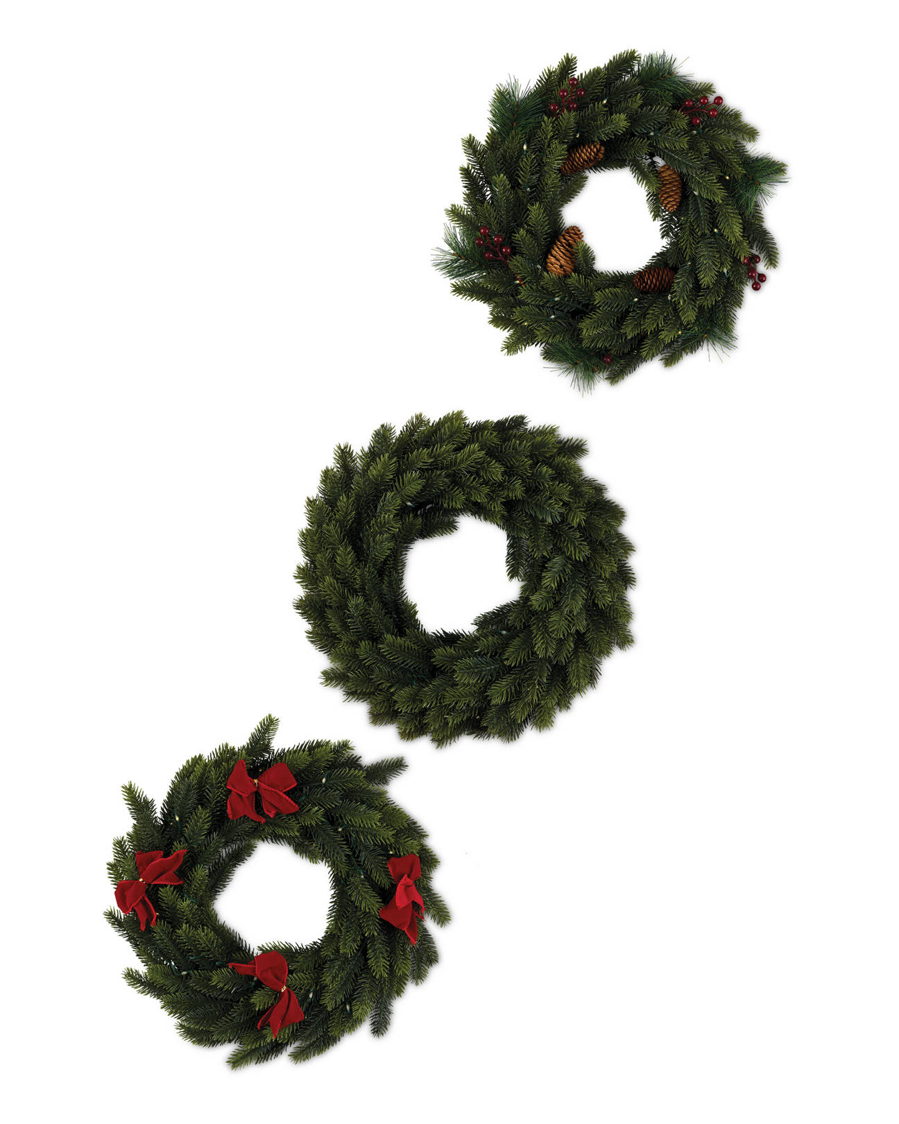 LED Christmas Wreath | ALDI UK