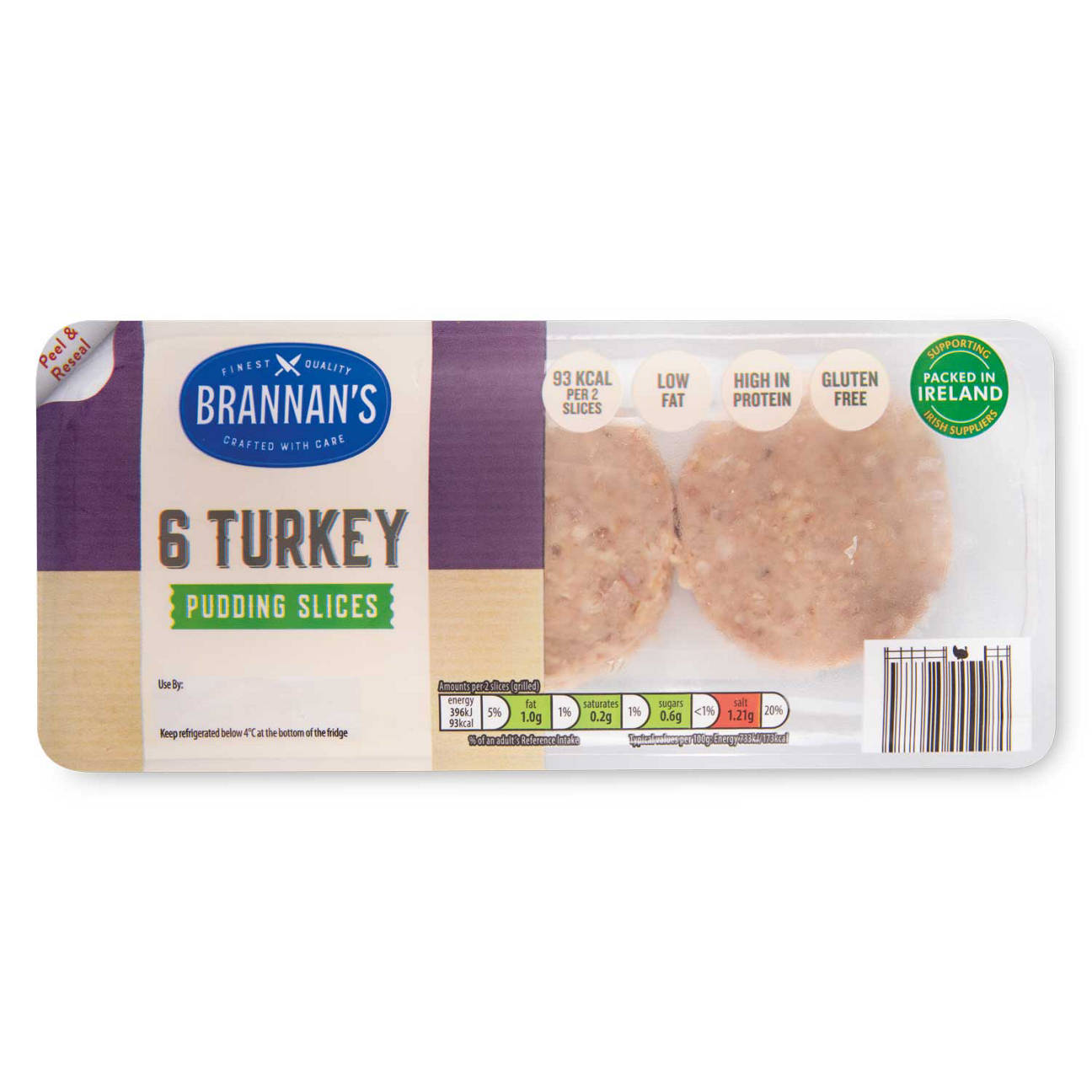 Turkey Pudding Slices 6 Pack | ALDI IE