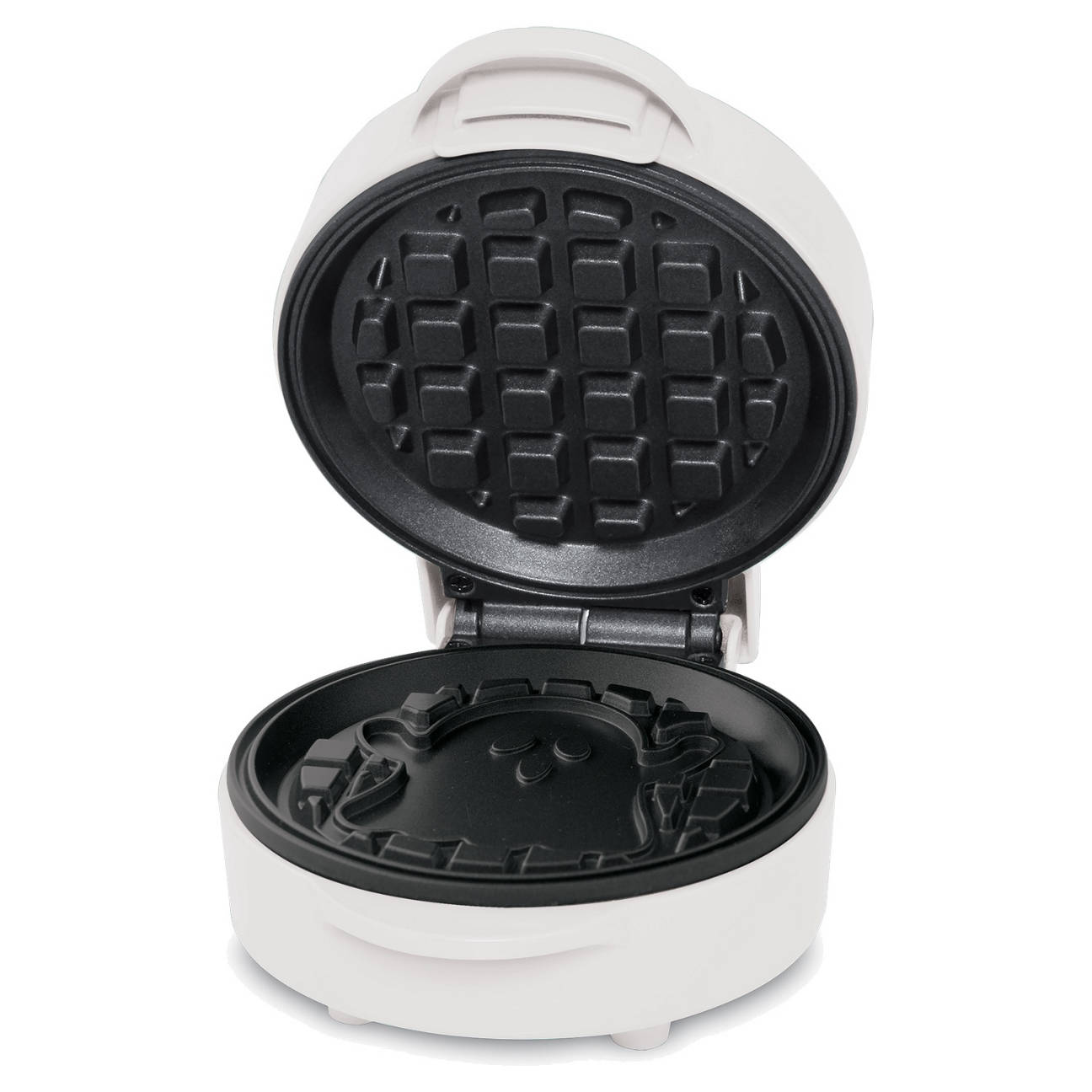 Mini-Waffeleisen, Geist Weiß