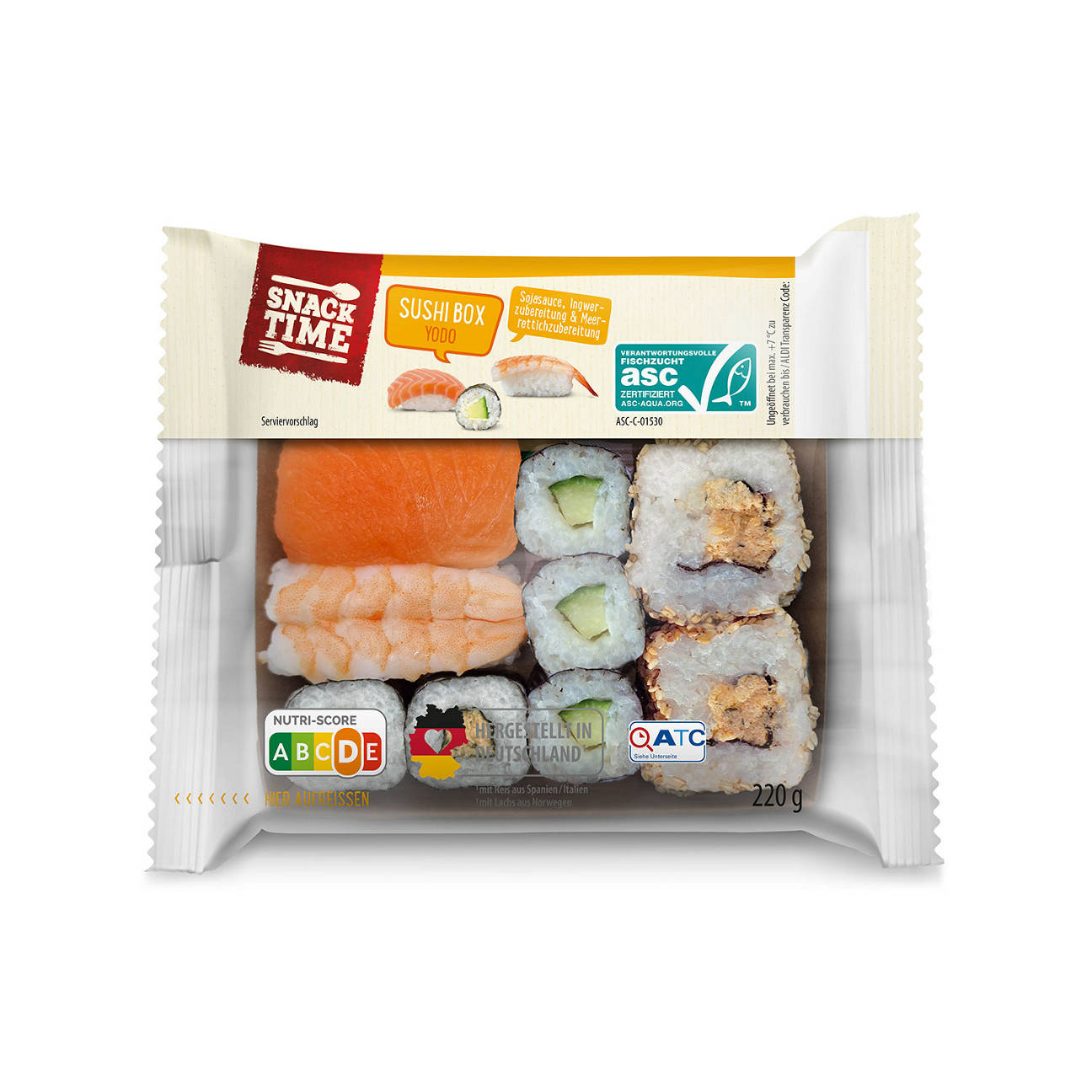 Sushi Box 220 g, Yodo