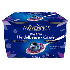 Klein & Fein 4 x 400 g, Heidelbeer-Cassis