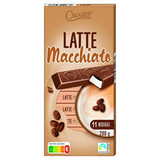 Schoko-Riegel, 200 g, Latte Macchiato