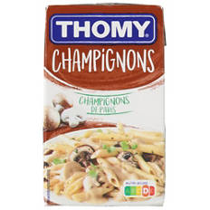 Sauces chaudes, champignons