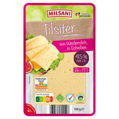 Käsescheiben 150 g, Tilsiter