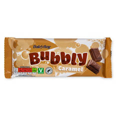 Caramel Chocolate Bubbly Bar
