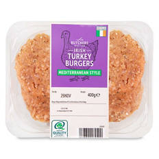 Irish Mediterranean Style Turkey Burgers