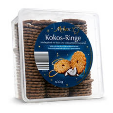 Weihnachtskekse, Kokos-Ringe