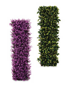 Expanding Faux Leaf Trellis