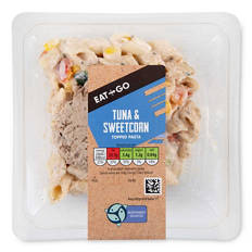 Tuna & Sweetcorn Topped Pasta