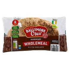 Handmade Wholemeal Pitta Breads 6 Pack