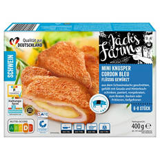 Mini Knusper Cordon Bleu 400 g