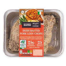 Tomato & Basil Stuffed Pork Chops