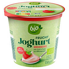 Bio-Fruchtjoghurt 150 g, Erdbeere
