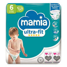 Ultra-fit Size 6 Nappies