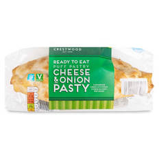 Puff Pastry Cheese & Onion Pasty