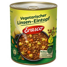 Eintöpfe 800 g, vegetarische Linse