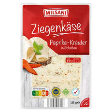Ziegenkäsescheiben 125 g, Kräuter